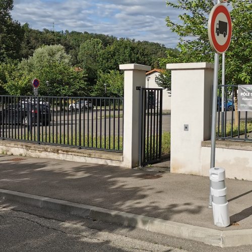 Entré parking Pôle Santé